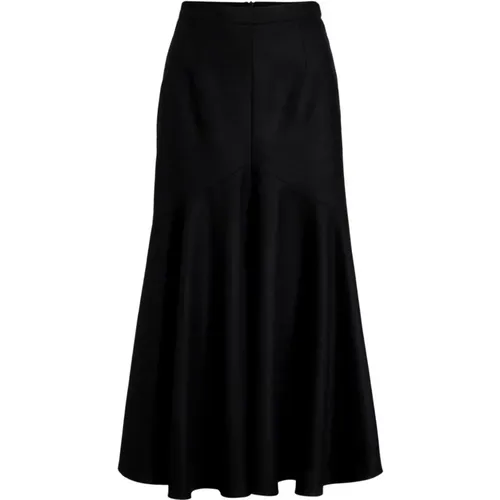 Wool Midi Skirt , female, Sizes: S - Patou - Modalova