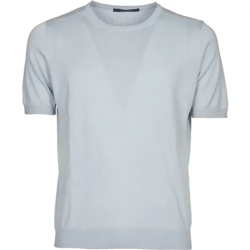 Mens Clothing T-Shirts Polos Ss24 , male, Sizes: L, M - Tagliatore - Modalova