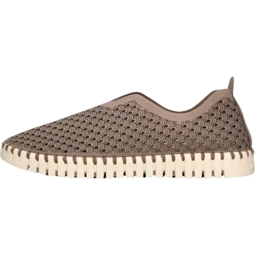 Taupe Slip-On Tulip3275 , Damen, Größe: 36 EU - Ilse Jacobsen Hornbæk - Modalova