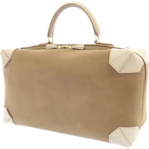 Pre-owned Canvas handbags , female, Sizes: ONE SIZE - Hermès Vintage - Modalova