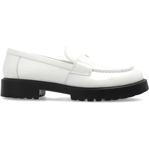 Shoes type loafers , female, Sizes: 6 UK, 7 UK, 3 1/2 UK, 2 UK, 4 UK, 3 UK, 5 UK - TORY BURCH - Modalova