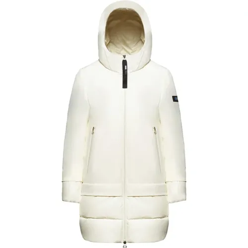 Light Ivory Coats , female, Sizes: S, XS, L - Uptobe - Modalova