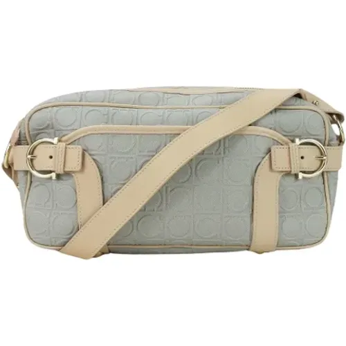 Pre-owned Canvas shoulder-bags , female, Sizes: ONE SIZE - Salvatore Ferragamo Pre-owned - Modalova