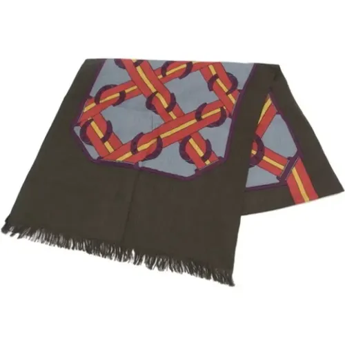 Pre-owned Silk scarves , female, Sizes: ONE SIZE - Hermès Vintage - Modalova