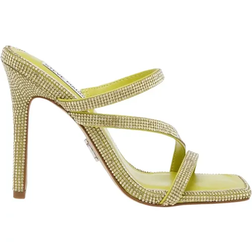 Neo Rhinestone Heeled Sandals" , female, Sizes: 5 1/2 UK, 4 UK, 6 UK, 4 1/2 UK, 3 UK, 5 UK - Steve Madden - Modalova