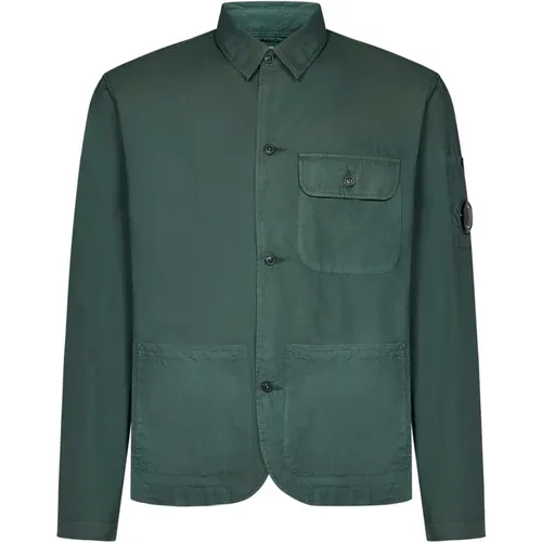 Mens Clothing Jackets Coats Ss24 , male, Sizes: XL, L - C.P. Company - Modalova