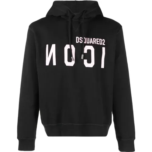 Hooded Sweatshirt , male, Sizes: XL - Dsquared2 - Modalova