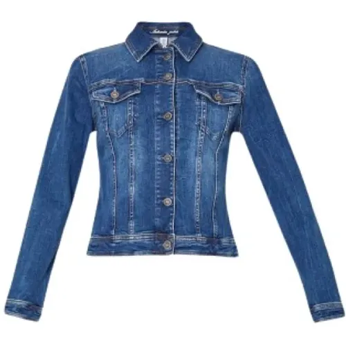 Denim Jacke , Damen, Größe: XL - Liu Jo - Modalova