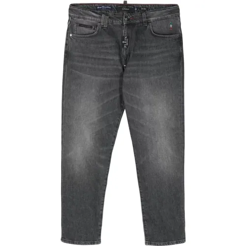 Detroit Fit Jeans , male, Sizes: W32, W31, W33, W38, W30, W36 - Philipp Plein - Modalova