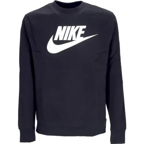 Grafischer Crewneck Sweatshirt , Herren, Größe: S - Nike - Modalova