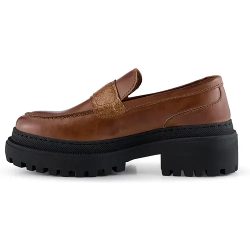 Chunky Loafer aus Tan Leder - Shoe the Bear - Modalova