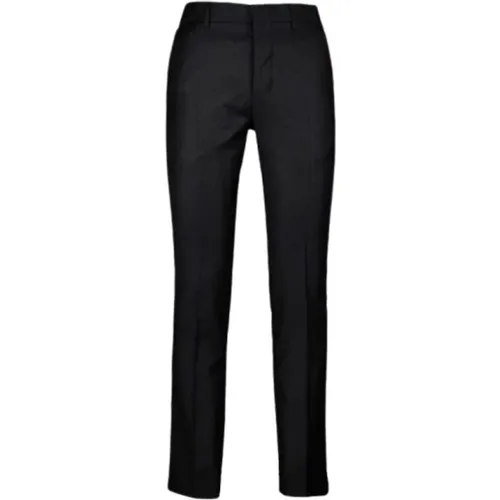 Cigarette Cut Trousers with Zip Fly , male, Sizes: W42, W40, W38 - Ami Paris - Modalova