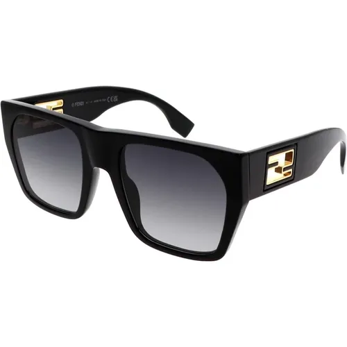 Square Sunglasses , unisex, Sizes: 54 MM - Fendi - Modalova