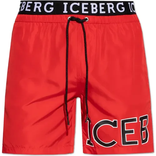 Kurze Hose , Herren, Größe: S - Iceberg - Modalova