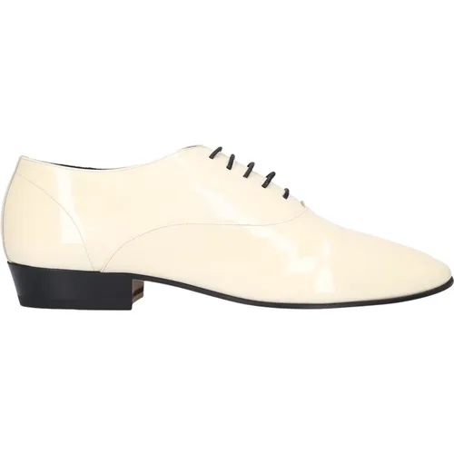 Classic Lace-Up Shoes , female, Sizes: 7 UK, 5 UK - Saint Laurent - Modalova
