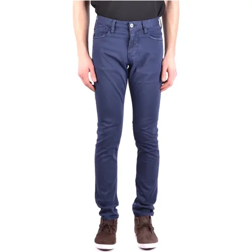 Slim-Fit Jeans für Männer , Herren, Größe: W29 - Armani - Modalova