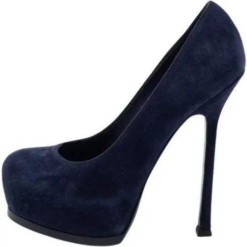 Pre-owned Wildleder heels , Damen, Größe: 35 EU - Yves Saint Laurent Vintage - Modalova