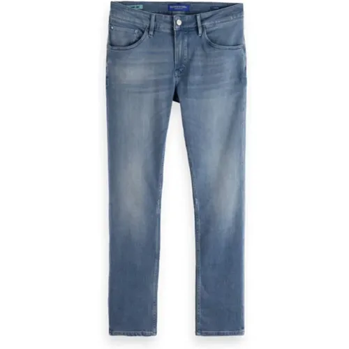 Saisonale Essentials Skim Skinny Jeans , Herren, Größe: W36 L32 - Scotch & Soda - Modalova