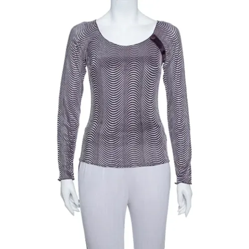 Pre-owned Knit tops , female, Sizes: S - Armani Pre-owned - Modalova