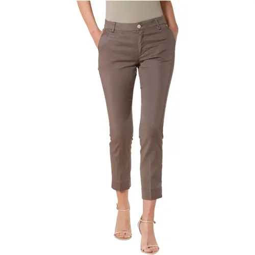 Curvy Chino Hose Essential Elegance , Damen, Größe: 2XS - Mason's - Modalova