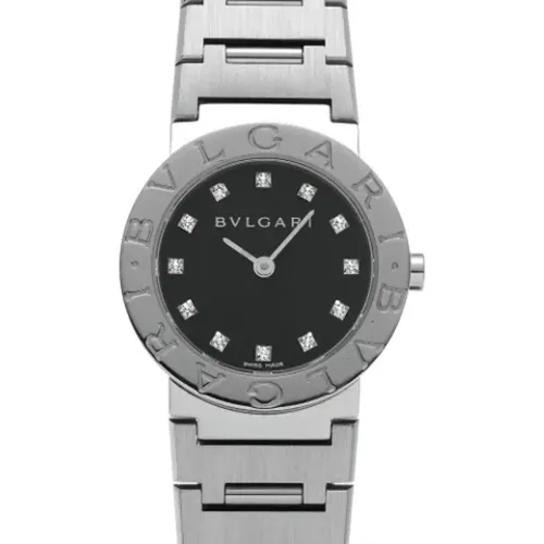 Pre-owned Stainless Steel watches , female, Sizes: ONE SIZE - Bvlgari Vintage - Modalova