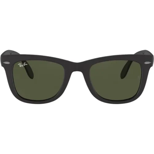 Rb2140 Wayfarer Folding Classic Wayfarer Folding Classic Sunglasses , male, Sizes: 50 MM, 52 MM, 54 MM - Ray-Ban - Modalova