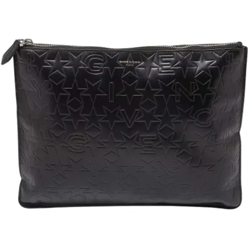 Pre-owned Leather clutches , female, Sizes: ONE SIZE - Givenchy Pre-owned - Modalova