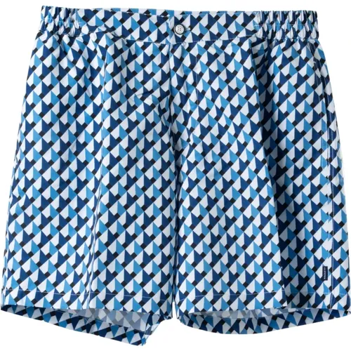 D Box Swim Shorts , male, Sizes: S - Hackett - Modalova