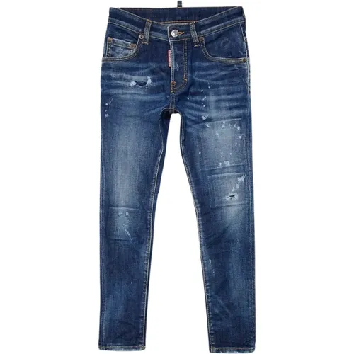 Vintage Style 5 Pocket Jeans - Dsquared2 - Modalova