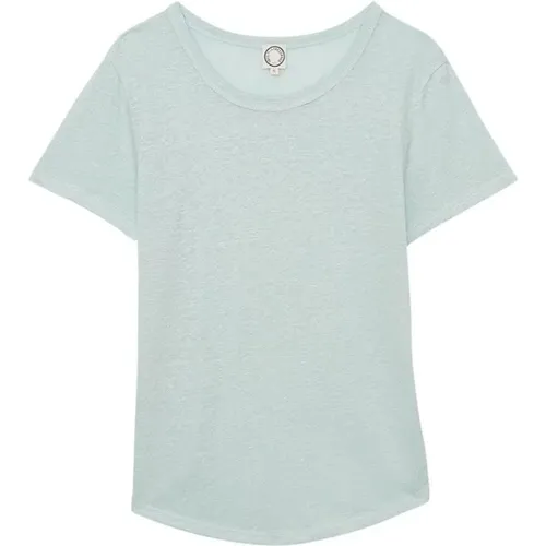 Lison T-Shirt aus türkischem Leinen , Damen, Größe: S - Ines De La Fressange Paris - Modalova