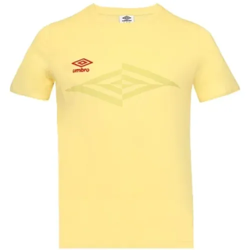 Mid Tee Lifestyle Baumwoll T-shirt , Herren, Größe: M - Umbro - Modalova