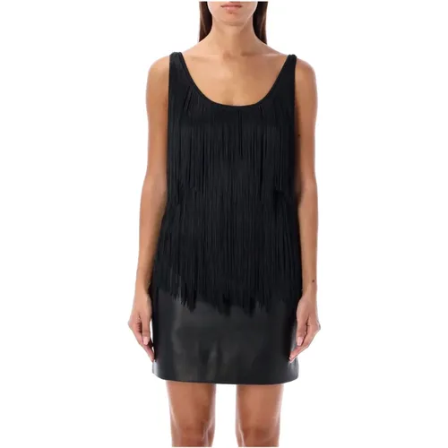 Chic Fringed Dress , female, Sizes: XS - Tom Ford - Modalova