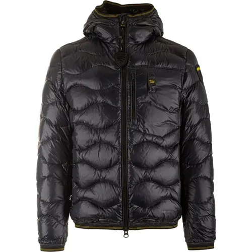 Quilted Hooded Coat , male, Sizes: 2XL, XL - Blauer - Modalova