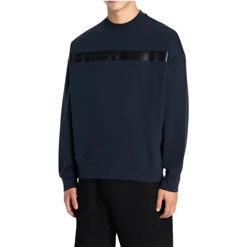 Classic Sweatshirt , male, Sizes: XL, L - Armani Exchange - Modalova