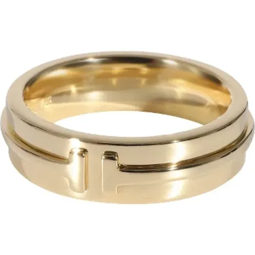 Pre-owned Gold rings , female, Sizes: ONE SIZE - Tiffany & Co. Pre-owned - Modalova