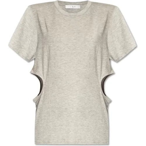 Bonnie T-Shirt mit Ausschnitten , Damen, Größe: L - IRO - Modalova