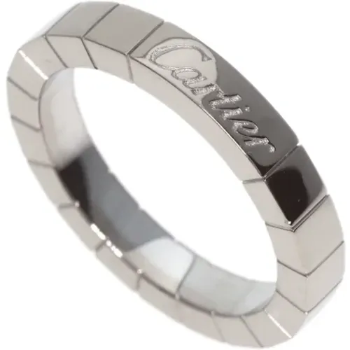 Pre-owned White Gold rings , female, Sizes: ONE SIZE - Cartier Vintage - Modalova