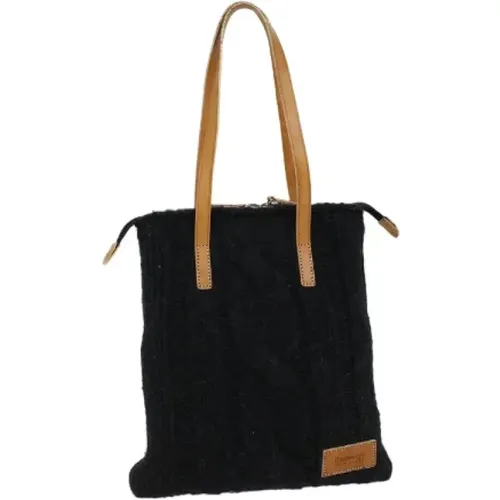 Pre-owned Wool totes , female, Sizes: ONE SIZE - Burberry Vintage - Modalova
