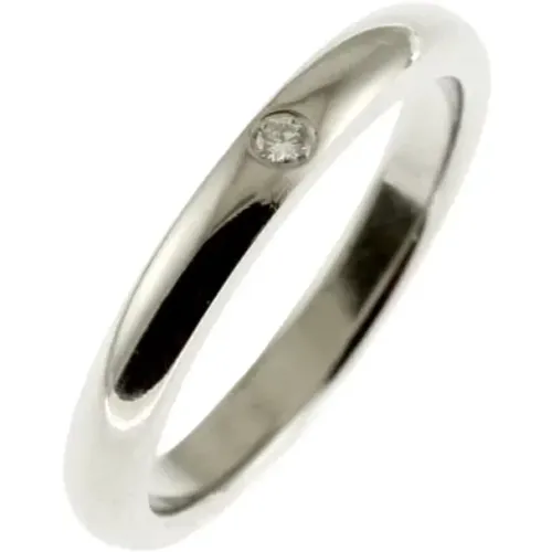 Pre-owned Platinum rings , female, Sizes: ONE SIZE - Tiffany & Co. Pre-owned - Modalova