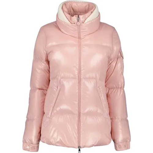 Puffer Jacket with High Collar , female, Sizes: XS - Moncler - Modalova