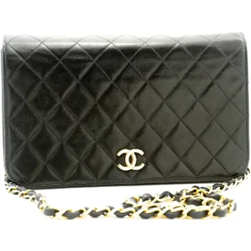 Pre-owned Leather chanel-bags , female, Sizes: ONE SIZE - Chanel Vintage - Modalova