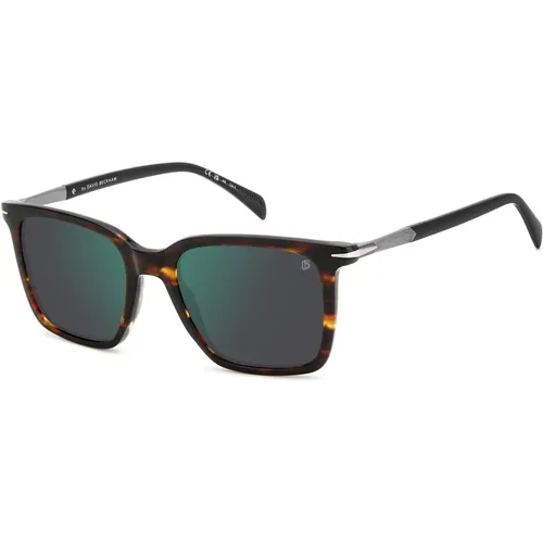 Braun Horn/Grün Sonnenbrille DB 1130/S,Sunglasses - Eyewear by David Beckham - Modalova