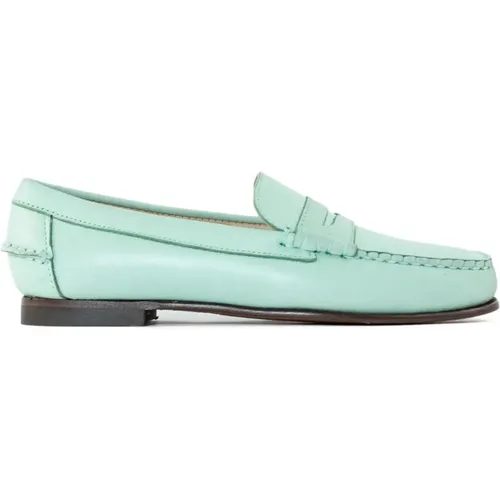 Blaue Leder Loafer Penny Bar , Damen, Größe: 36 EU - Sebago - Modalova