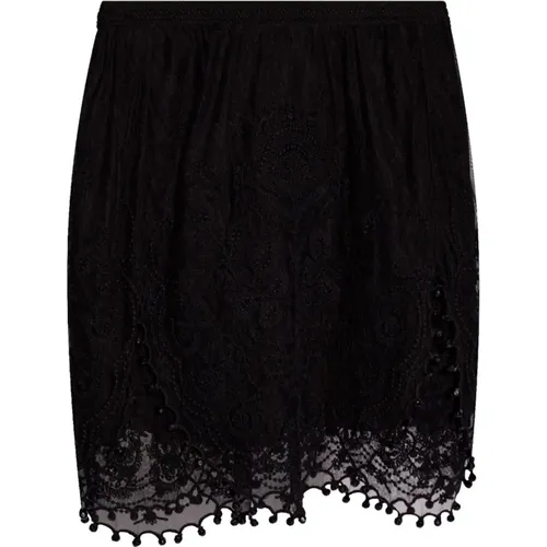 Lace Detail Skirt , female, Sizes: XS - Isabel marant - Modalova