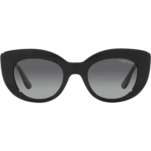 Butterfly Style Polarized Sunglasses , female, Sizes: 49 MM - Vogue - Modalova