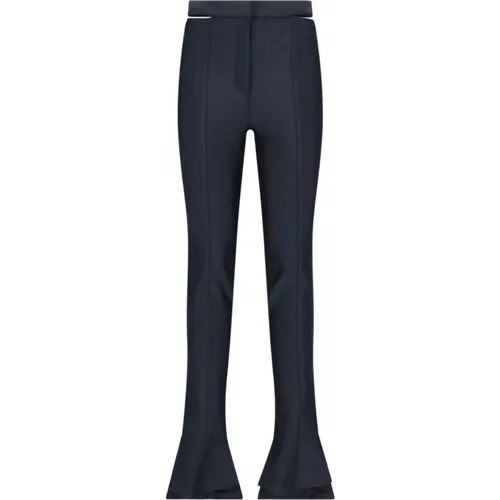 Slim-fit Trousers , female, Sizes: S, M, L - Mugler - Modalova