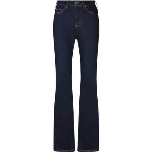 Blaue Jeans Erhöhe Stil Aw24 PINKO - pinko - Modalova