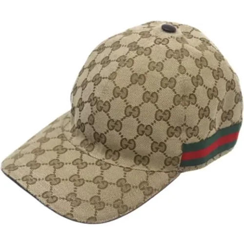 Pre-owned Fabric hats , female, Sizes: ONE SIZE - Gucci Vintage - Modalova