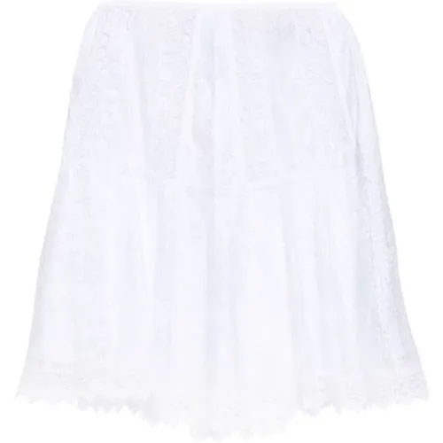 Lace Skirt Floral Embroidery , female, Sizes: M - Charo Ruiz Ibiza - Modalova