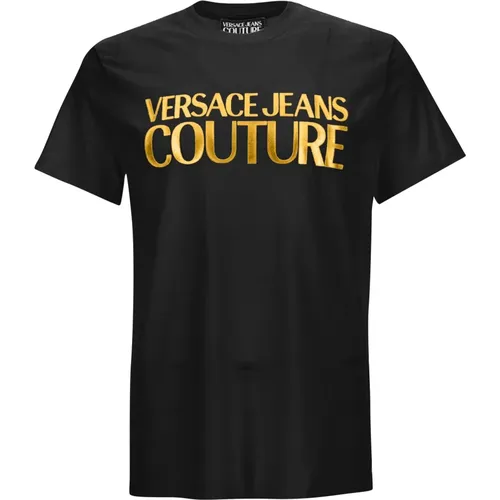 T-Shirts und Polos , Herren, Größe: 2XL - Versace Jeans Couture - Modalova